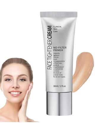 Face Tightening Cream Primer Face Tightener No-Filter Primer Skin Tightener Primer Face Makeup Face Blurring Primer for Face Before Makeup 1 Fl. Oz.Face Primer Makeup