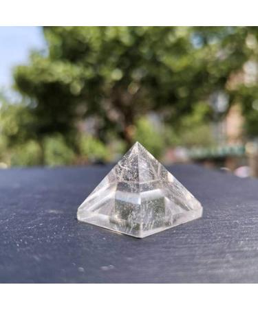 Natural Clear Quartz Crystal Stone Transparent Crystal Pyramid 2cm Stone Mineral Specimen