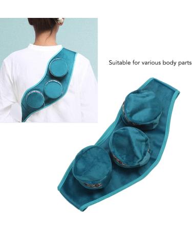 Moxibustion Box Cloth Bag - Adjustable Strap Heat Insulation Embroidered Cover for Moxa Box - Premium Quality Moxibustion Accessory - Buy Online on SooperMarket.com