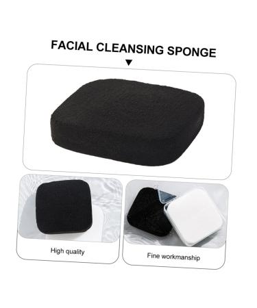 2pcs Charcoal Facial Exfoliating Pads - Compressed Sponges for Deep Cleansing | Face & Body Wash Tools - International Shipping - Buy Online on SooperMarket.com