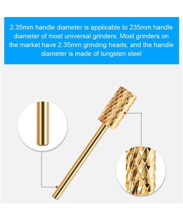Dajidafu Steel Nails Polisher Bit Replacement Portable 2.35mm Shank Fingernail Polishing Bits Upgrade Modified Spare Parts 3XC - Buy Online on SooperMarket.com