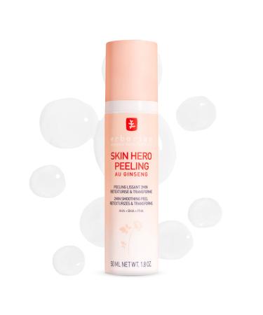 Erborian Skin Hero Facial Peel with White Ginseng Complex - Home Face Peel Mask Retexturizes Transforms Texture & Appearance of Fine Lines - Reduces Pores & Imperfections - Korean Skincare - 1.8 Oz