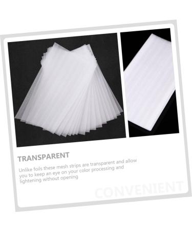 Angoily 100 Sheets Pearl Cotton Highlighter Hair Dye Bubble Suit Hair Bleach Hair Color Supply Hair Tinting Strips Barber Supply Hair Paper Wraps Tools Mesh White Care Glossy Paper Foam 30x10cmx2pcs Whitex2pcs - Buy Online on SooperMarket.com