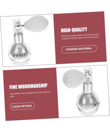 MUSISALY 1pc Spray Glitter Powder Spray Bottle Glitter Spray for Hair Sprayer Bottle White Plastic 7x5.5cm White - Buy Online on SooperMarket.com