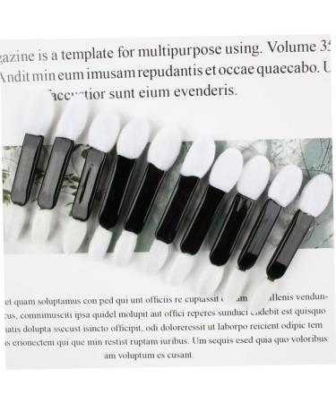 Housoutil 50pcs Sponges Cosmetology Kit Makeup Eyeshadow Brush Applicator Miss Disposable Lipstick - Buy Online on SooperMarket.com