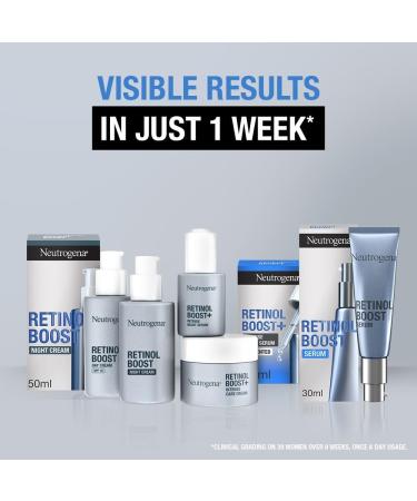 Neutrogena Retinol Boost Day Cream with SPF 15 (1x 50ml) Multi-Benefit Retinol Moisturiser to Reduce Fine Lines and Smooth Texture Lightweight SPF Day Cream - Buy Online on SooperMarket.com