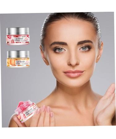 Lip Scrub Exfoliator Lip Overnight Moisturizer Sleeping Cream Lip Repair Balm Strawberry - Buy Online on SooperMarket.com