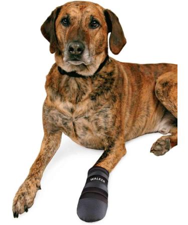TRIXIE Water-Repellent Dog Shoes | XL Paw Protection Walker Care - 2 Pcs Black - Buy Online on SooperMarket.com