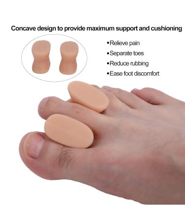 Silicone Toe Separator & Corrector | Comfortable Wear, Straighten Toes, Reduce Friction | Maximum Support for Daily Use - Buy Online on SooperMarket.com