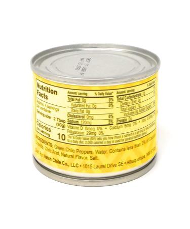 Hatch Diced Green Chiles 4oz HOT - Pack of 6 | Spicy Pepper for Cooking - Buy Online on SooperMarket.com