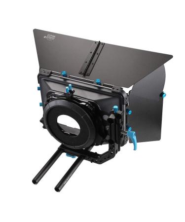 Fotga DP3000 M3 4x4 Swing-Away Matte Box for 15mm Rail Follow Focus Rig DSLR Mirrorless Camera Canon EOS R EOS-1D X 5D 5DS R 6D 7D II III IV Nikon Z6 Z7 D5 D850 Sony A7 A7R A7S II III IV A7IV BMPCC 4K