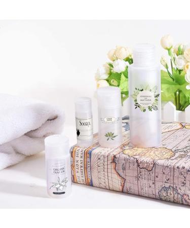 Benecreate 10 Pack 30ml Small Travel Bottles Refillable Plastic Cosmetic & Makeup Containers for International Shipping - Buy Online on SooperMarket.com