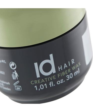 ID Hair Creative Fiber Wax - Strong & Flexible Hold Matte Finish - 30 ml for Short to Medium Hair - International Shipping Available - Buy Online on SooperMarket.com