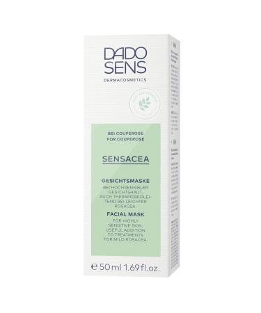Dado Sens Sensacea Facial Mask 50ml - Mild Face Mask for Hypersensitive Skin & Rosacea Relief - Soothes Couperose & Moisturizes - Buy Online on SooperMarket.com