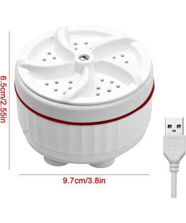 Portable Washing Machine Ultrasonic Cleaning For Washer Machine For Travel Dorm Apartment USB Auto S Washer Washer Machine For Sink - Buy Online on SooperMarket.com