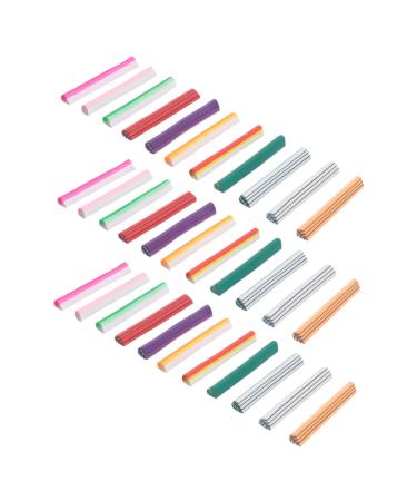 FRCOLOR 50pcs Nail Art Manicure Canes Sticks 3d Nail Art Canes Stick Rods 3d Nail Stickers Claycanes Nail Jewelry Diy Nail Art Nail Art Stickers Diy Nail Ornaments Cell Phone Accessories medium As Shown