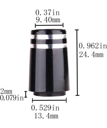 Golf Builder 10pcs .370 Ferrules for Taper Tip Iron Wedge - Double Rings - Buy Online on SooperMarket.com