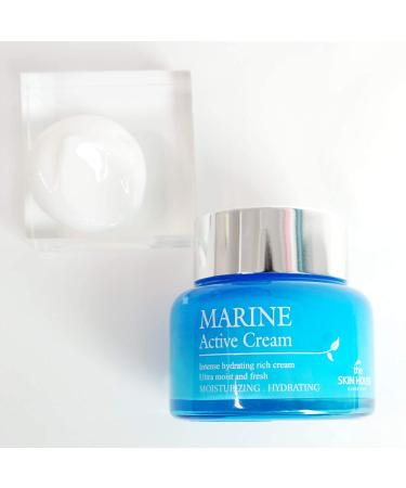 Buy The Skin House Marine Active Cream 50ml - Hydrating Anti-Aging Moisturizer - Buy Online on SooperMarket.com