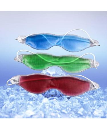 Cooling Eye Patches Gel Eye 3Pcs Cold or Hot Compress Pad Reusable Soothing Relaxing Cooling Gel Eye for Dark Circles Puffy Eyes Headaches Ice Eye Masks - Buy Online on SooperMarket.com