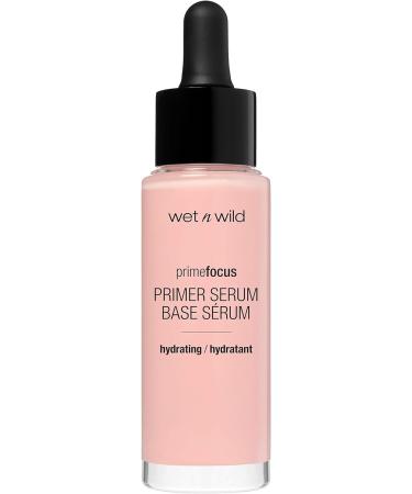 Wet n Wild Prime Focus Primer Serum - Rose Water & Camellia Leaf Extract, Hydrating & Long-lasting Formula with Silky Texture - Buy Online on SooperMarket.com