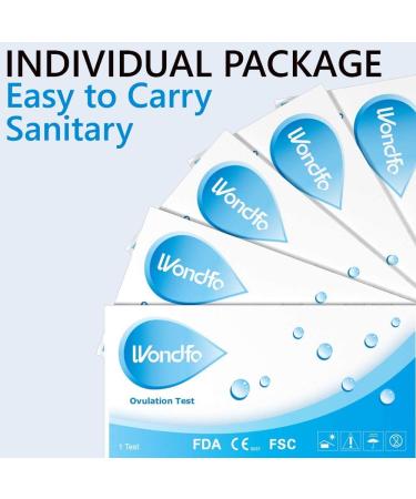 Wondfo Ovulation Test Strips - LH Predictor Kit for Fertility Tracking - Buy Online on SooperMarket.com