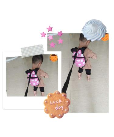 Anti Lost Toddler Backpack with Safety Leash - Pink | Age 1-5 Years - Buy Online on SooperMarket.com
