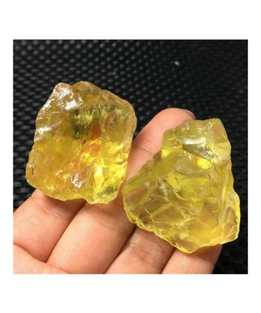 Decorative Ornaments 50g-55g Natural Citrine Crystal Rough Raw Stone Rock Specimen Brazil kaixun