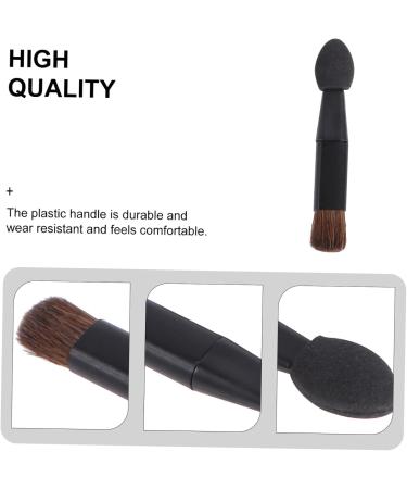 Baluue 10pcs Double Ended Eye Shadow Stick Eyeshadow Sponge Makeup Applicator Beauty Sponges Plastic Black - Buy Online on SooperMarket.com