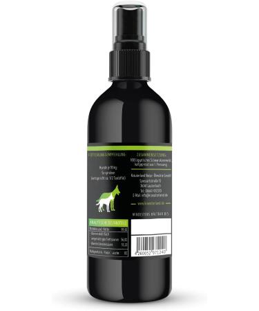Herbal Land Black Cumin Oil Spray for Dogs 250ml - Cold-Pressed & Filtered - Premium Fur Care & Feeding Solution - Buy Online on SooperMarket.com