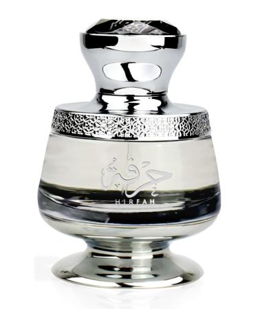 HIRFAH EDP 75mL Oriental Unisex Perfume with Incense Aromatic Herbal Tinctures and Balms. Features Amber Musk Sandalwood Oud and Patchouli Accord