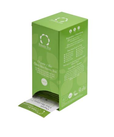 Buy Solaris Tea Organic Chun Mee Green Tea - 40 Silk Bags | Premium Green Tea 60g - International Shipping Available - Buy Online on SooperMarket.com
