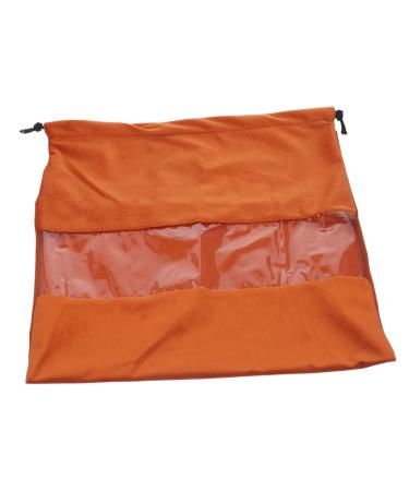 MUSISALY Hair Dryer Storage Bag Practical Bags Bag Organizer for Traveling Hair Dryer Bags Portable Bags Pvc 32x28x0.6cm Coffee