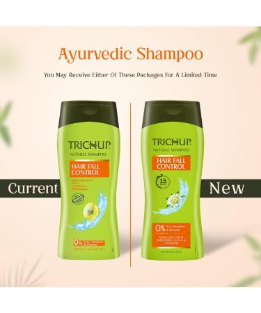 Hair Fall Control Herbal Shampoo - Pack of 2 (200ml x 2) | Best eCommerce for International Shipping - Buy Online on SooperMarket.com