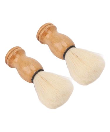Jauarta Mini Shaving Brush - Soft Synthetic Wooden Handle for Travel & Home | Men's Shaving Essential - Buy Online on SooperMarket.com