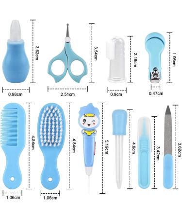 Baby First Healthcare and Grooming Kit 10 in 1 - Baby Shower Gifts & Essential Kit (Blue) - Buy Online on SooperMarket.com