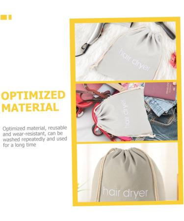 Beavorty 16 Pcs Hair Dryer Storage Bag Travel Toiletry Bag Hanging Storage Bag Drawstring Storage Bags - Buy Online on SooperMarket.com