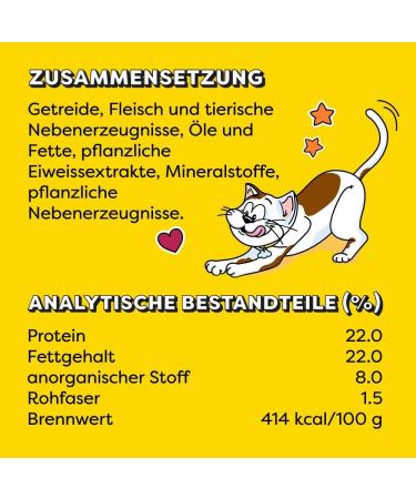 Dreamies Shake Ups Multivitamins for Cats - Poultry Picnic Treats 330g (6x55g Bags) - Healthy Cat Snacks for International Shipping - Buy Online on SooperMarket.com