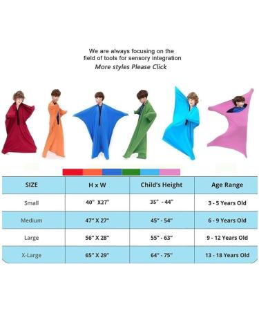 WGUST Dynamic Movement Sensory Body Sock Updated Version for Children and Adults with Sensory Proceessing Disorders Or Autism Suitable Age 3-18 Years Old Adults (Color : Sky Blue Size : L/Large-71* L/Large-71*142cm Sky Blue - Buy Online on SooperMarket.com