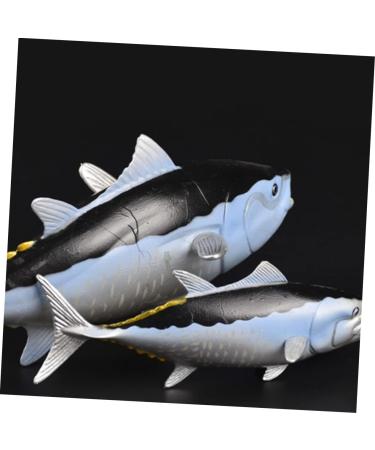 Alipis 4pcs Simulated Tuna Models Decor Toys Miniatures Figurines Sea Animals Figurines Marine Aniumal Figurine Fish Crafts Fish Ornament Fish Model Pvc Fish Shape Small Fish Child As Shownx4pcs 6.8X8X17CMx4pcs - Buy Online on SooperMarket.com