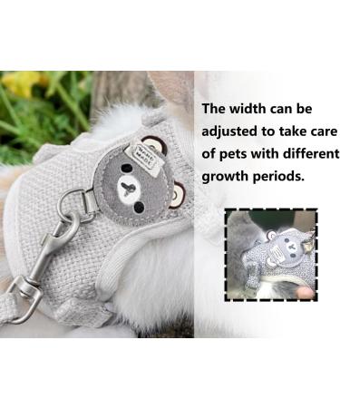 Adjustable Kapsing Rabbit Leash & Accessories | Elastic Leash for Small Animals & Cats with Dishes - Shop Now! - Buy Online on SooperMarket.com
