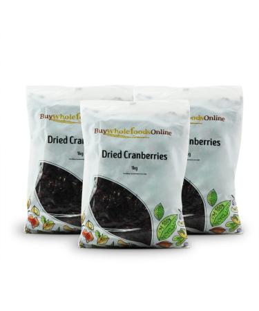 Dried Cranberries 3kg (BWFO) Small