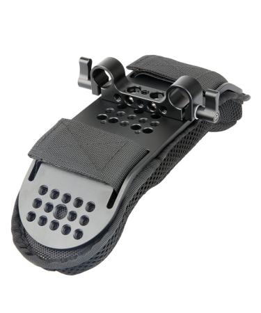 NICEYRIG Steady Shoulder Mount/Shoulder Pad for Video Camcorder Camera DV/DC Support System DSLR Rig (15mm Railblock)
