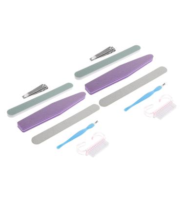 FOMIYES Nail Files 2 Nail Tools Nail Nail Clippers Nail Trimmers Polishing Strip Nail Set Rubbing Manicure Tools Sponge Nail Files Nail Clippers