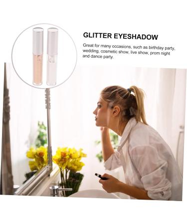 NOLITOY 8 Pcs Liquid Eyeshadow Highlighter Glow Eye Makeup White Makeup Liquid Eye Shadow Product Metal Miss - Buy Online on SooperMarket.com