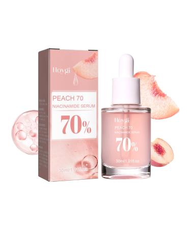Peach 70 Niacin Serum 70% 30 ml Hyperpigmentation Facial Serum Hydrating Brightening