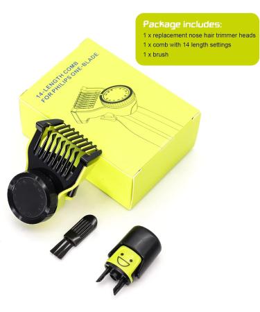 Essays for Philips OneBlade: 14 Lengths Systems & Nasal Hair Support Heads | QP2520 QP2630 QP2724 QP2824 Guard Guide Set - Buy Online on SooperMarket.com
