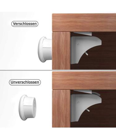 Dokon Replacement Key for Baby Security Magnetic Cabinet Lock | Super Magnetic Keys for Children's Cabinets & Drawers | No Drilling Required | 2 Pack - Buy Online on SooperMarket.com