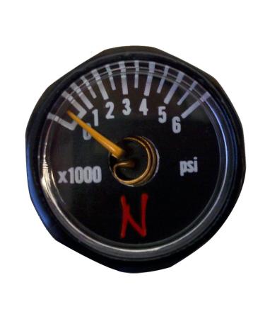 Ninja 6000psi Mini Micro Gauge Regulator Parts BLACK