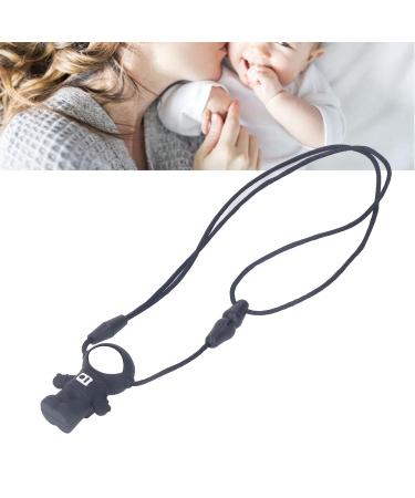 Safe Silicone Baby Chew Necklace for Home Toddlers - Black - Buy Online on SooperMarket.com