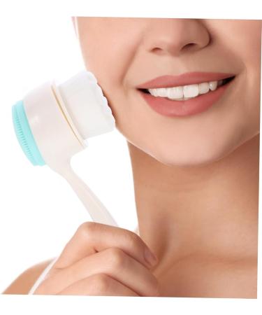 Manual Face Brush - Deep Cleansing Tool for Skin Care | Pore Cleaner & Face Washing Brush with Holder - Buy Online on SooperMarket.com